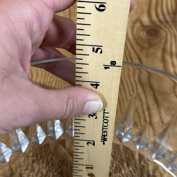 Vintage‎ Arcoroc Decorative Glass Bowl. 1960’s Made in France Set Of 2 - Picture 11 of 11